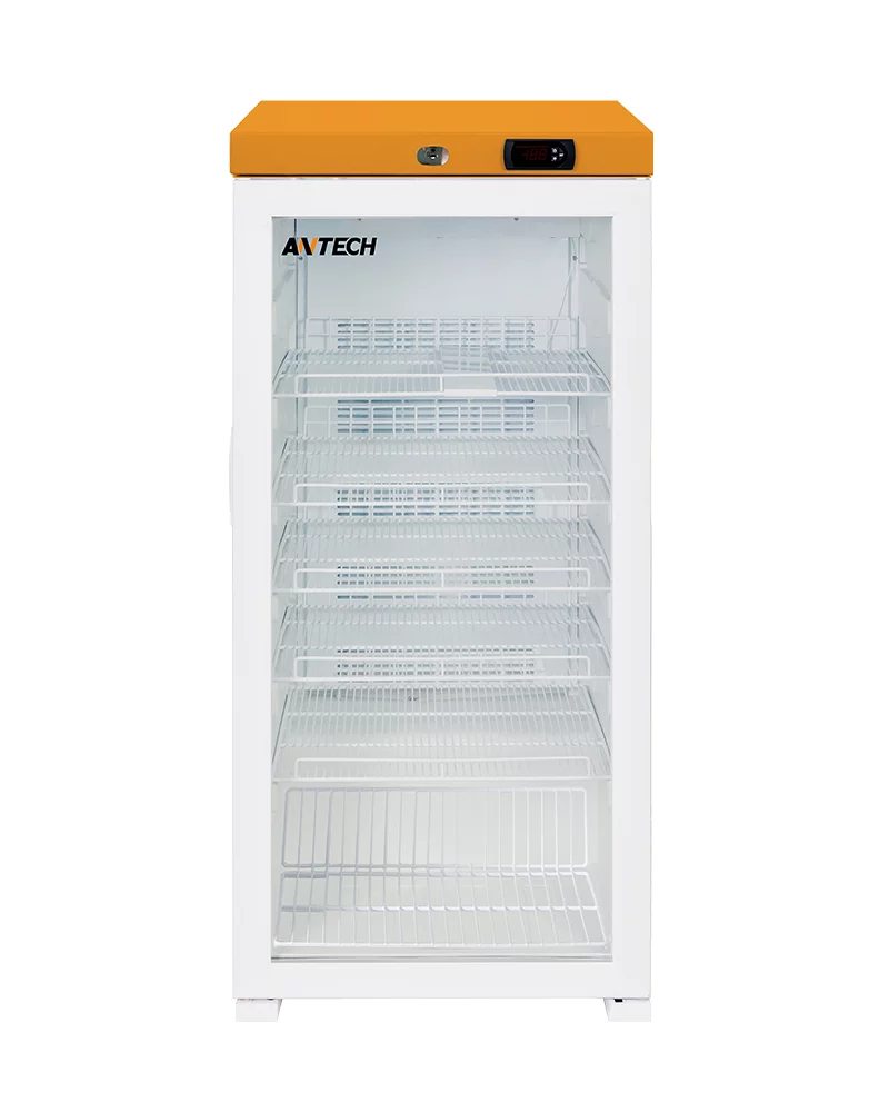 Antech MPR-280 PharmaStore pharmacy refrigerator with glass door